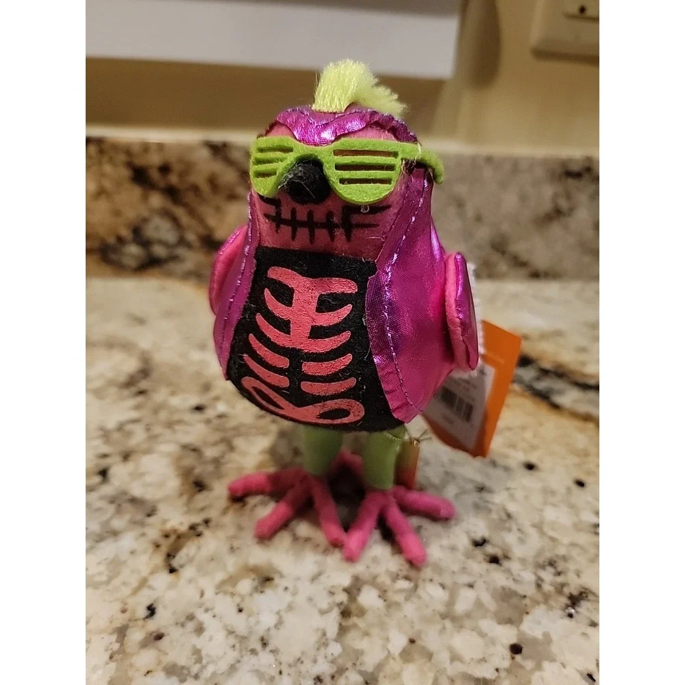 Target Hyde & Eek! 2024 Halloween Featherly Friends Punk Rocker Glitters Bird